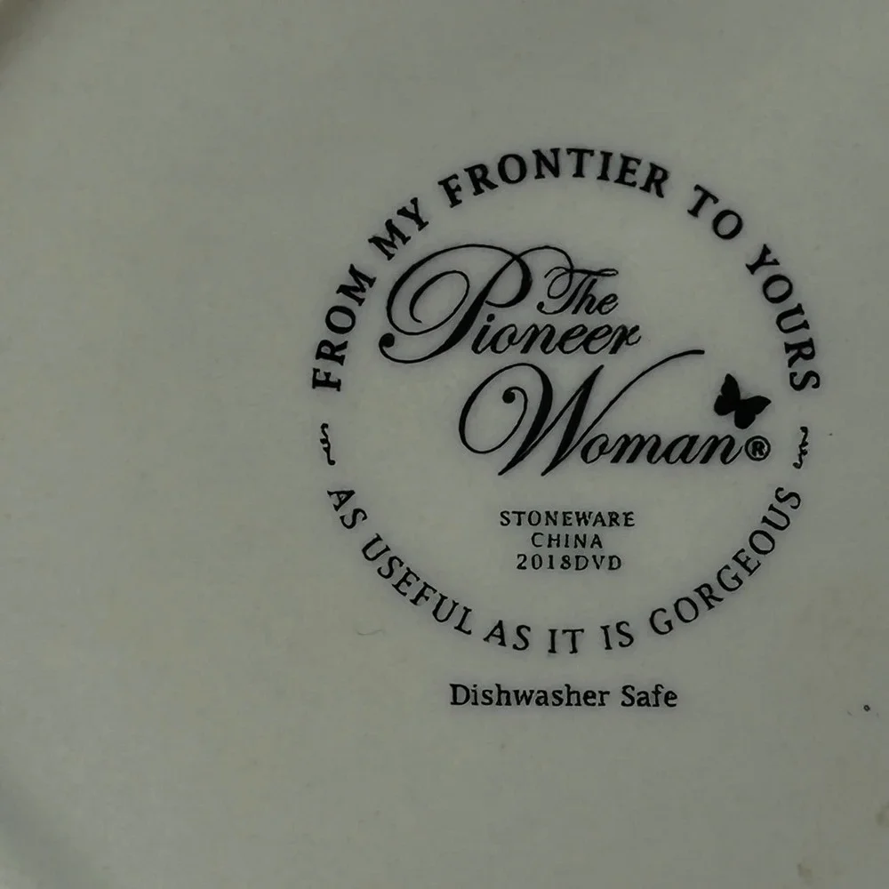 Pioneer Woman Spoon Rest‎ Set Floral Blue White Kitchen Decor Farmhouse 3 total
